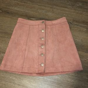 Forever 21 Suede Skirt